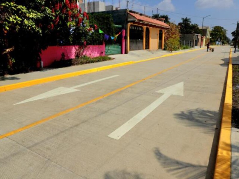 El Jobo tiene nuevas vialidades