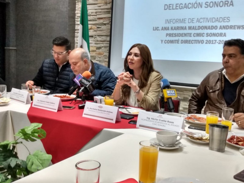 El lunes habrá cambio de líder en CMIC Sonora.