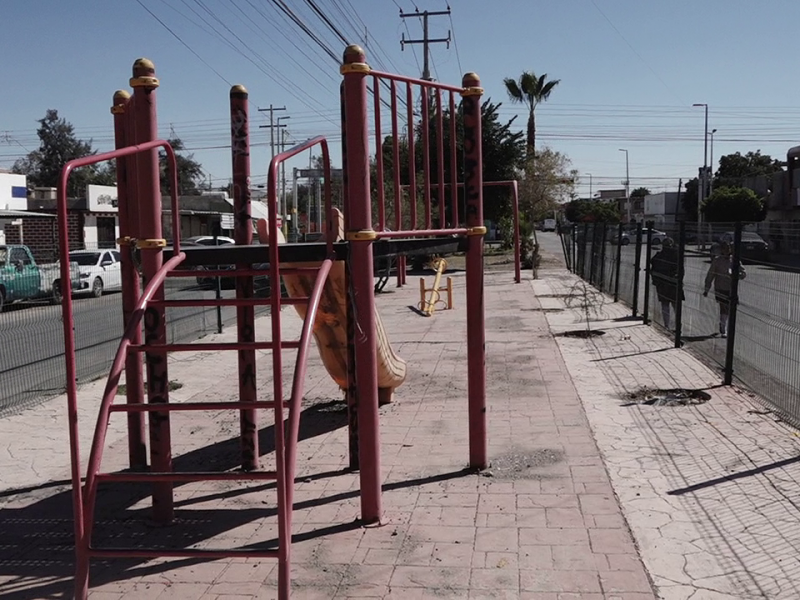 El mantenimiento de parques en Torreón no es igualitario
