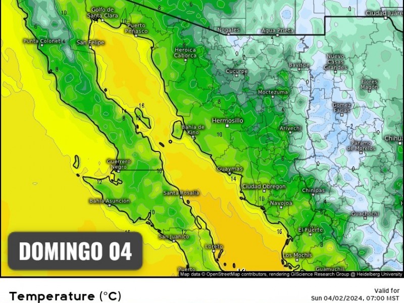 El martes Ingresará nuevo frente frío y 6ta tormenta invernal