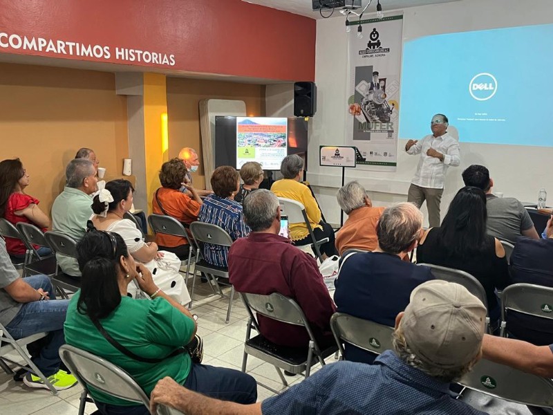 El Mtro. Ángel Sergio Villalba revive la historia de Choix en Guaymas