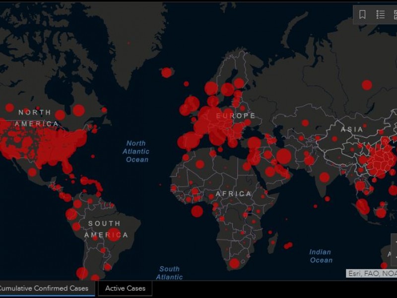 El mundo supera los 600 mil casos de Covid-19