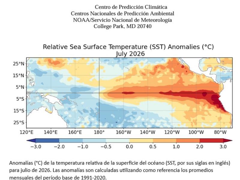 El Niño se fortalece y amenaza con un otoño e invierno extremos