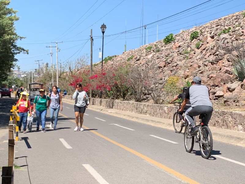 El parque Metropolitano fue uno de los preferidos en asueto.