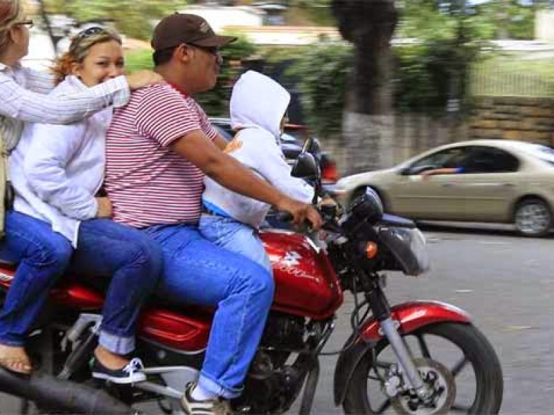 El peligro de viajar en motocicleta