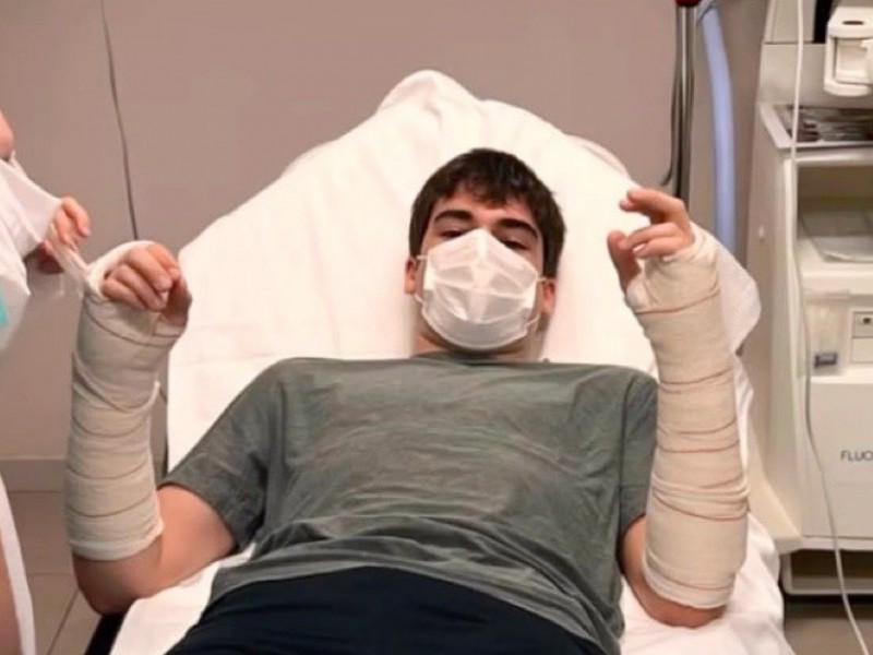 El piloto Lance Stroll agradeció a médico español su recuperación