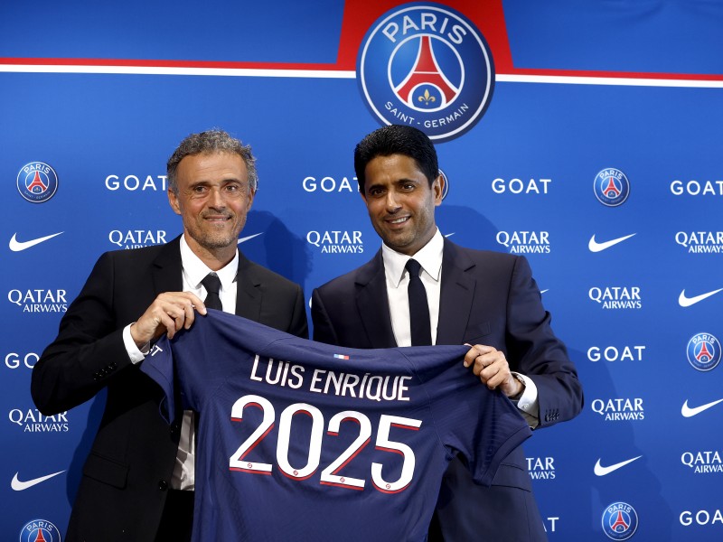 El PSG presenta a Luis Enrique