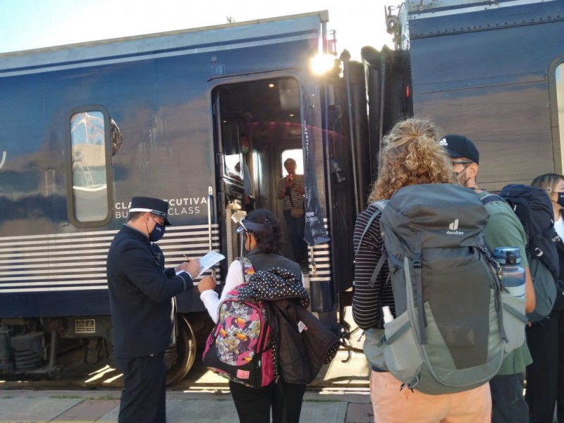 El Tren Chepe Express reanuda corrida Los Mochis-Chihuahua