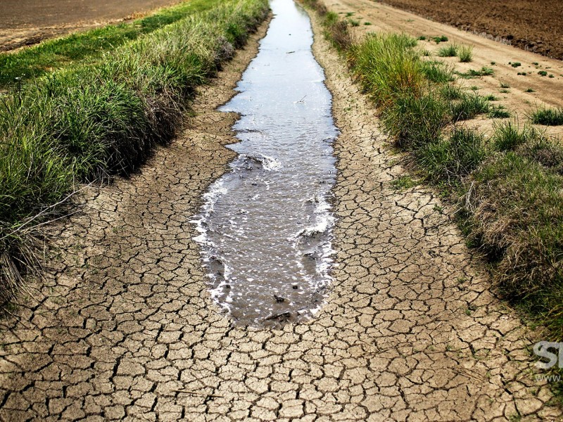 El valle de SLRC, afectado por escasez de agua.