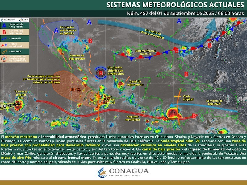 El valle de Toluca espera 30% de probabilidad de lluvias