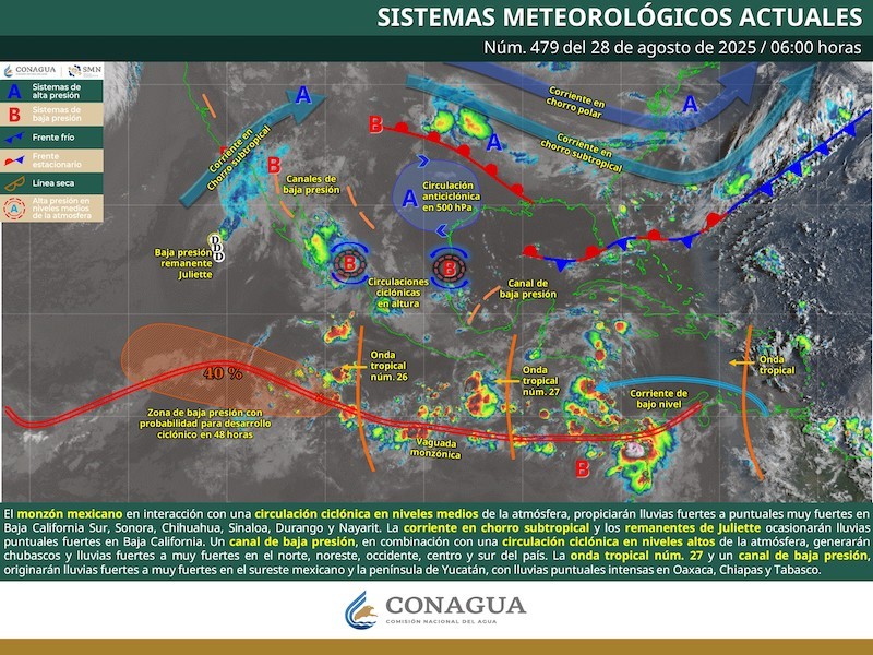 El valle de Toluca espera 50% de probabilidad de lluvias