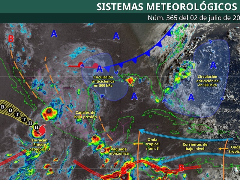 El valle de Toluca espera tormentas dispersas