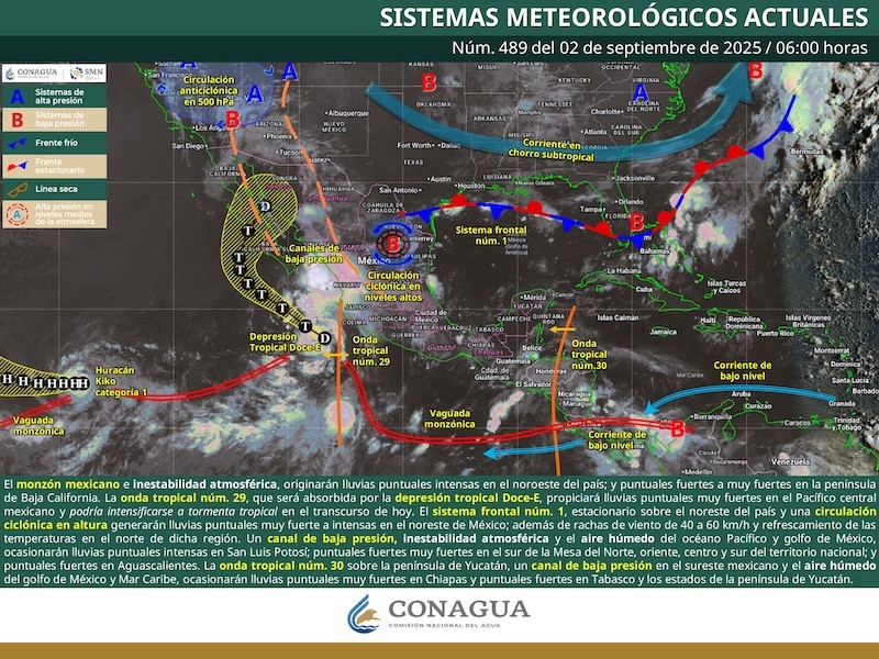 El valle de Toluca espera tormentas por la tarde