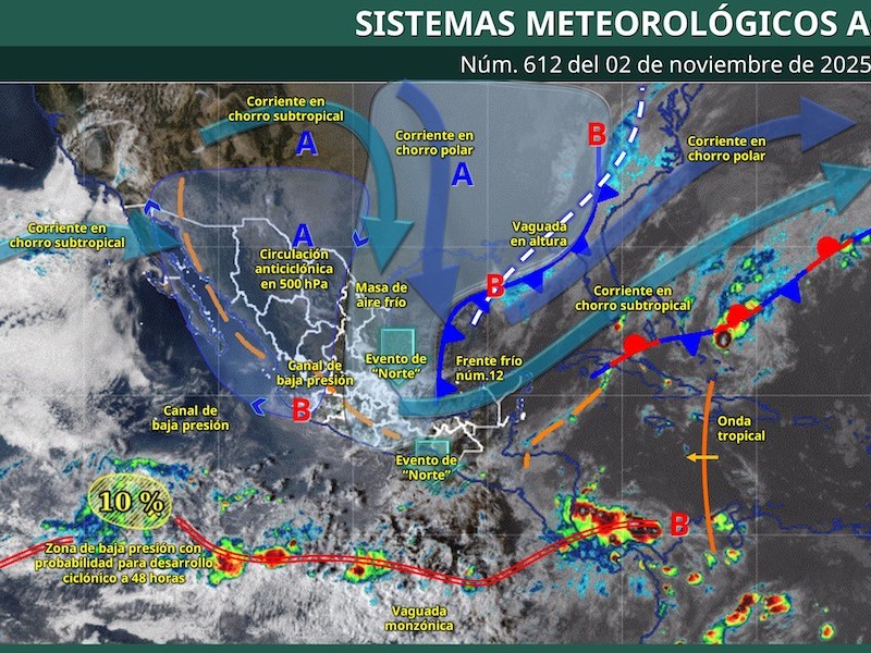 El valle de Toluca tendrá cielo medio nublado