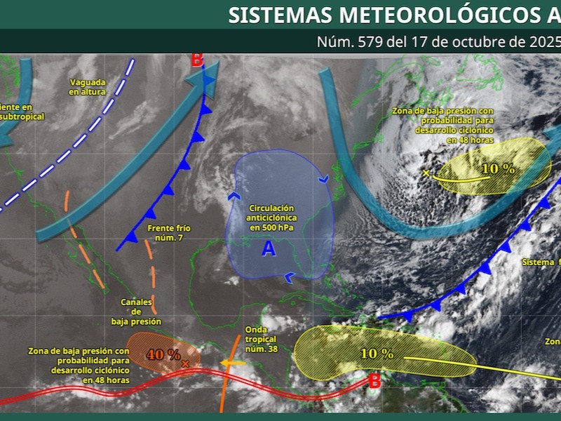 El valle de Toluca tiene probabilidad de lluvias