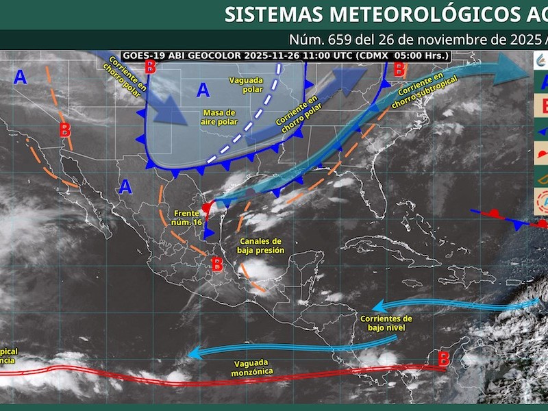 El valle de Toluca tiene pronóstico de cielo medio nublado