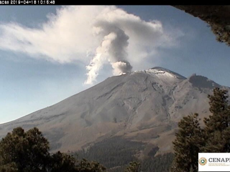 El volcán no ha presentado variaciones