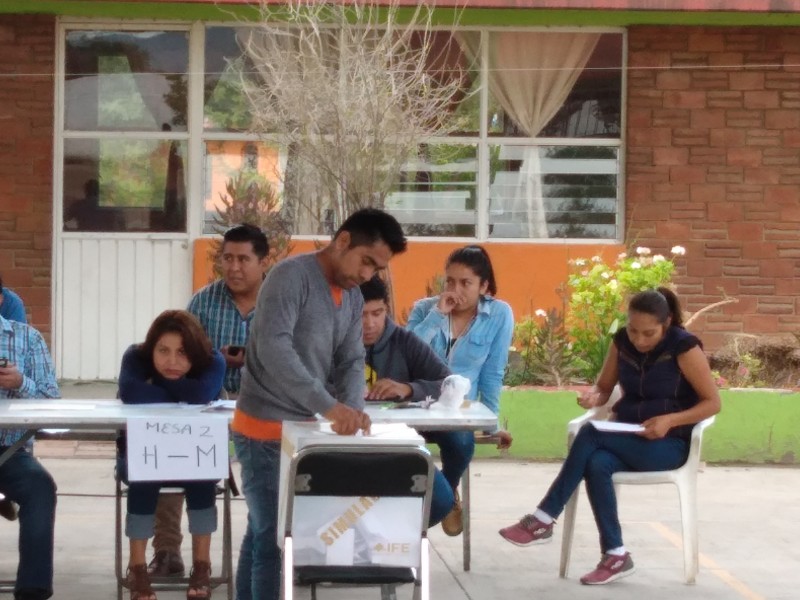 Elecciones en San Vicente Ferrer iniciaron pacíficamente