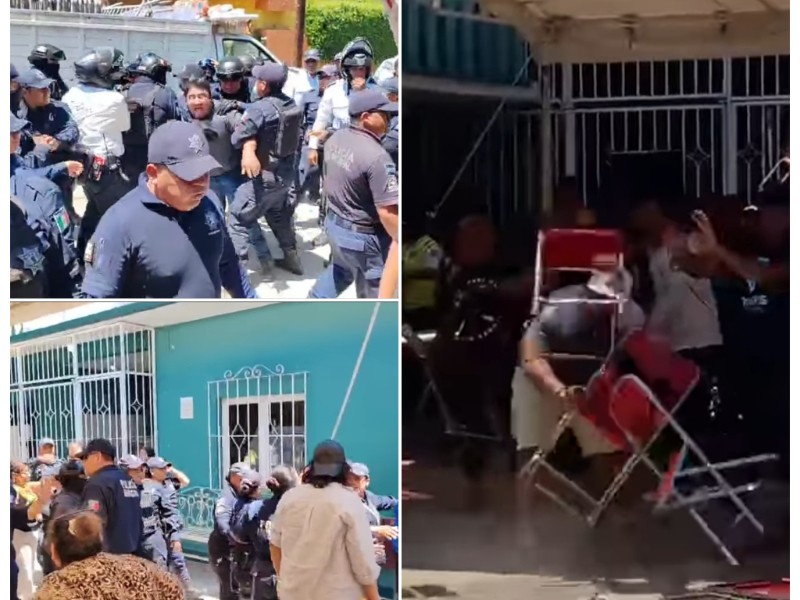 Elecciones violentas en Santa María Ixcotel