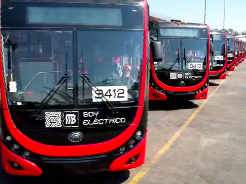 Electrifican Metrobús en la CDMX