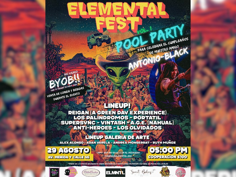 Elemental Fest busca promoción a proyectos musicales de SLRC