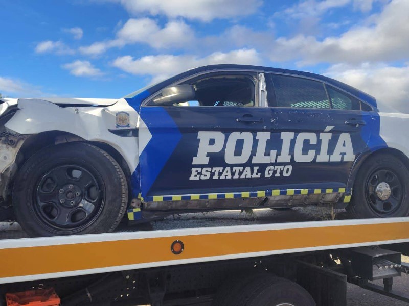 Elementos de la FSPE se accidentan en Eje Metropolitano