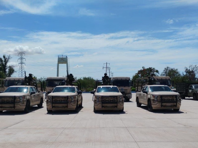 Elementos del ejército mexicano arribaron al municipio de Loreto