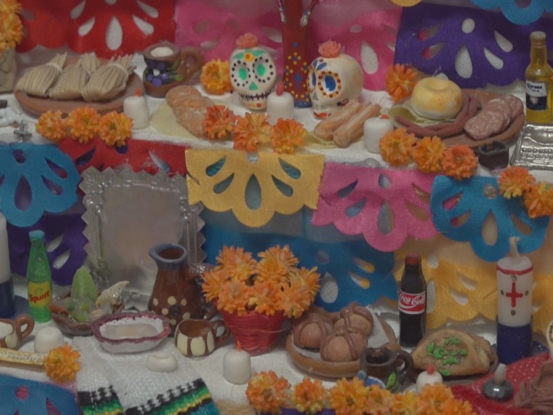 Elementos que conforman un altar de día de muertos