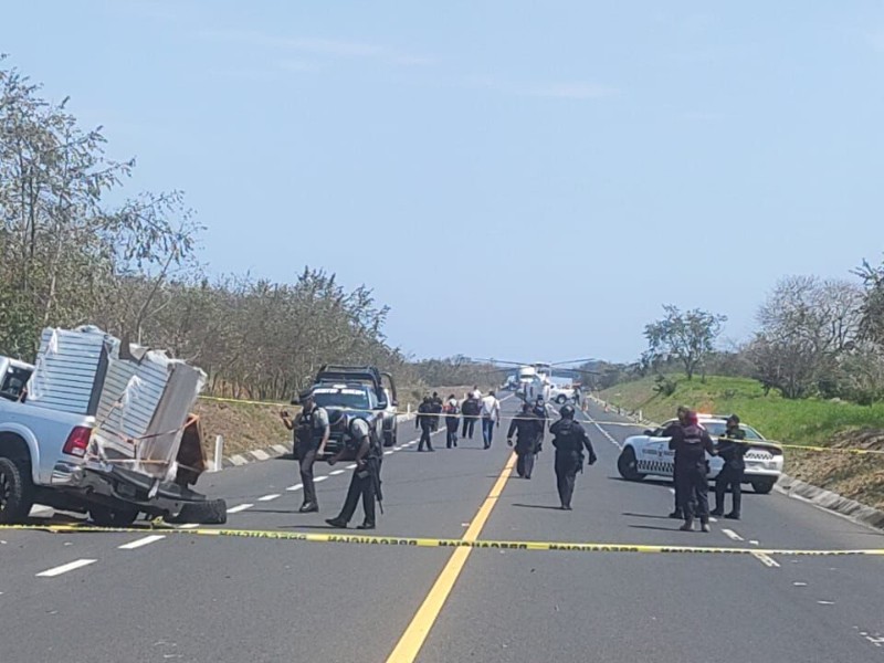 Emboscan a policías estatales en la Cardel-Nautla