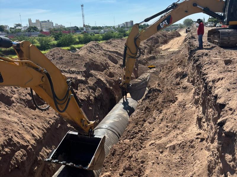 Emisor Rubí alcanza 30% de avance en rehabilitación