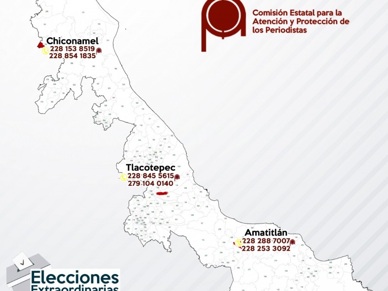 Emite CEAPP protocolo para cobertura de elecciones extraordinarias en Veracruz
