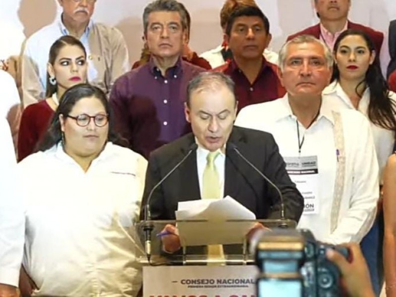 Emite lineamientos Alfonso Durazo, presidente del Consejo Nacional de Morena