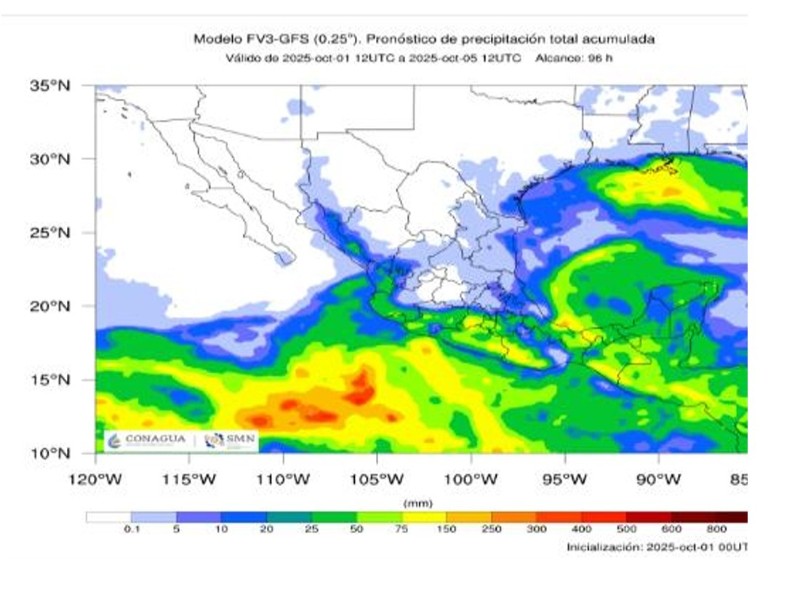 Emite Protección Civil recomendaciones por temporal lluvioso en Oaxaca