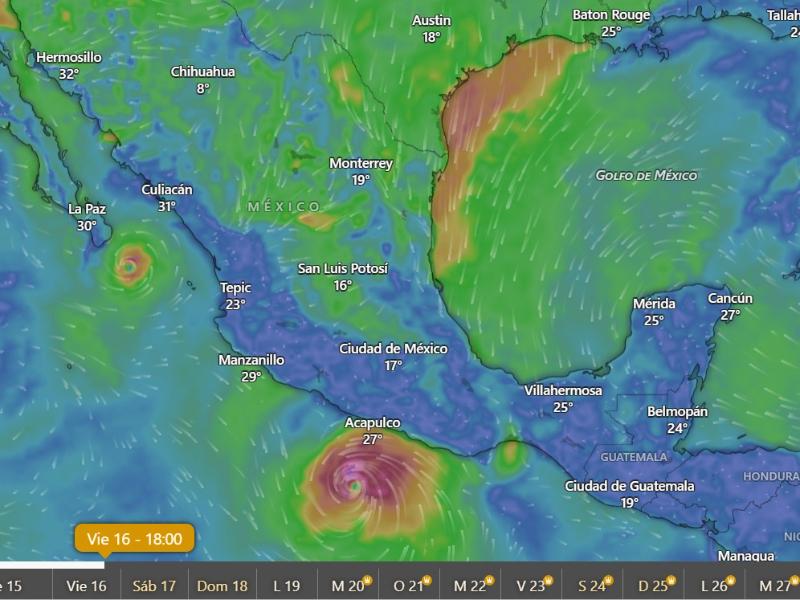 Emite SPC Alerta Gris por Frente Frío 2