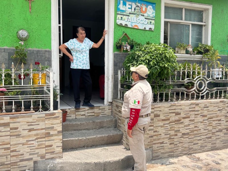 Emiten 1,199 apercibimientos en zonas de riesgo en Tlaquepaque