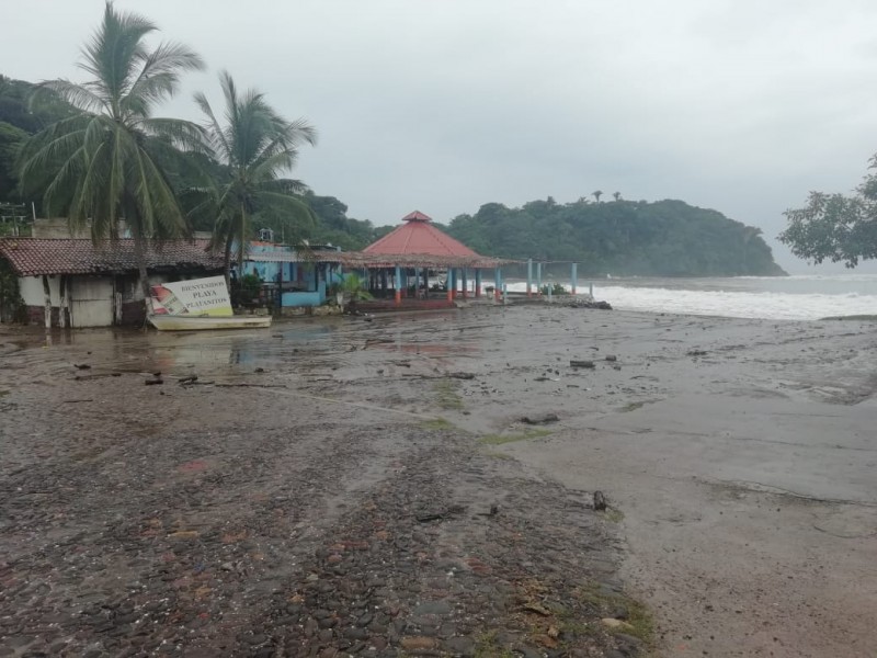 Emiten alerta a comerciantes de la costa