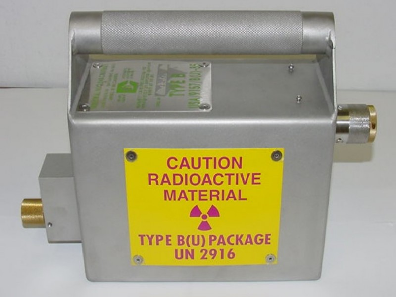 Emiten alerta por extravío de contenedor de radiografía