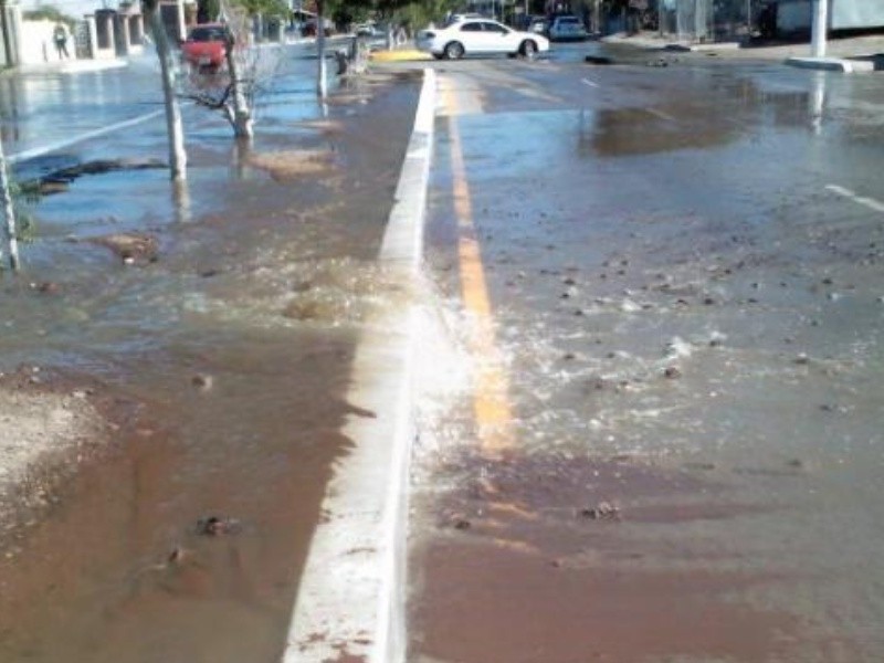 Emiten alerta sanitaria para Guaymas por derrame de drenajes