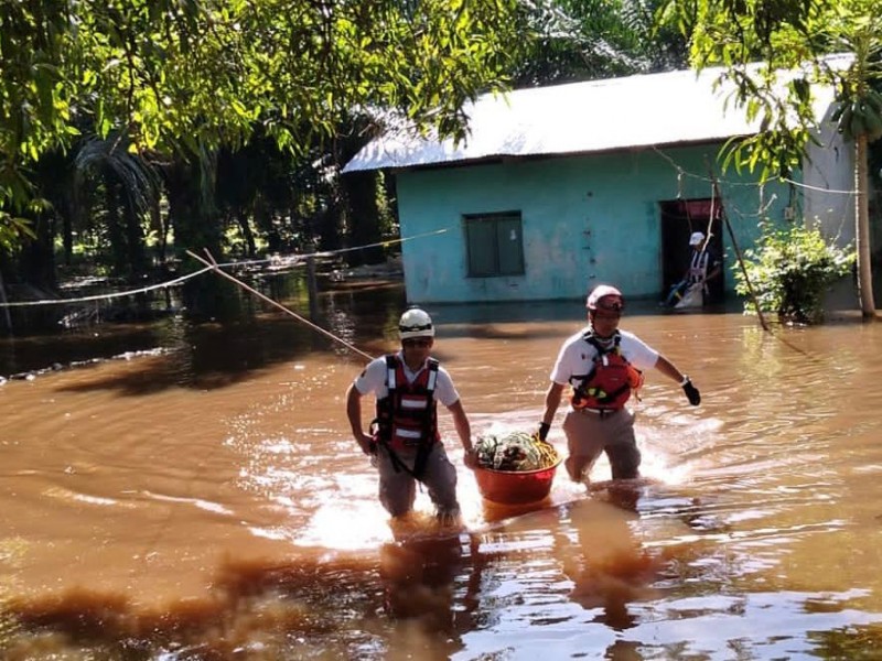 Emiten declaratoria de emergencia en 21 municipios de Chiapas porlluvias