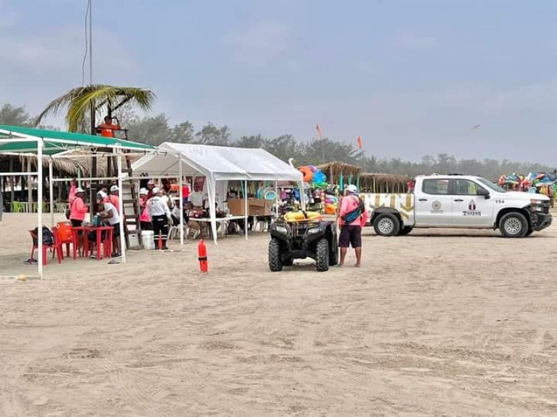 Emiten recomendaciones a turistas que visiten playas tuxpeñas