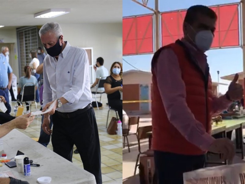 Emiten su voto Riquelme y Zermeño en Torreón