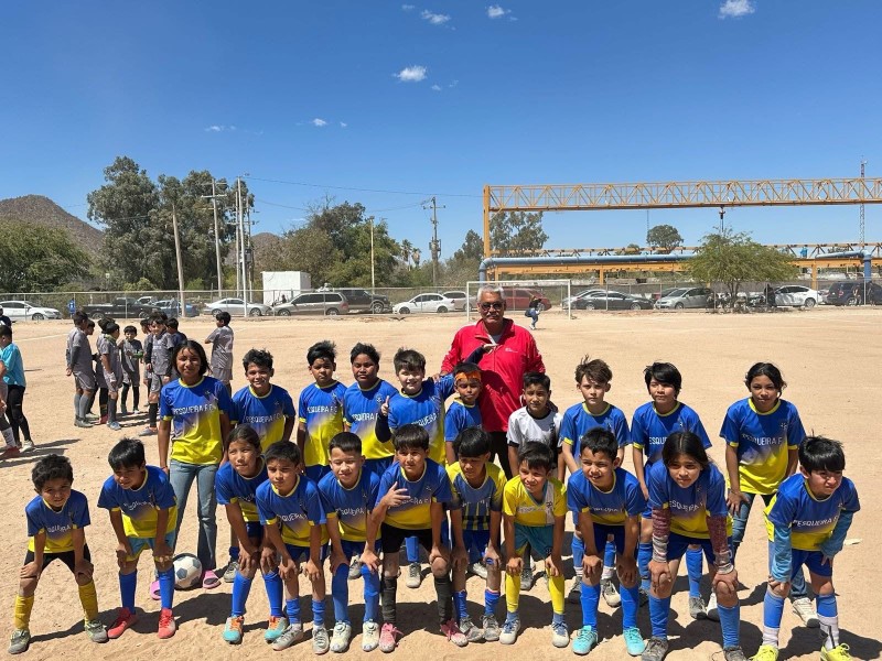 Empalme abre nueva categoría infantil en fútbol formativo