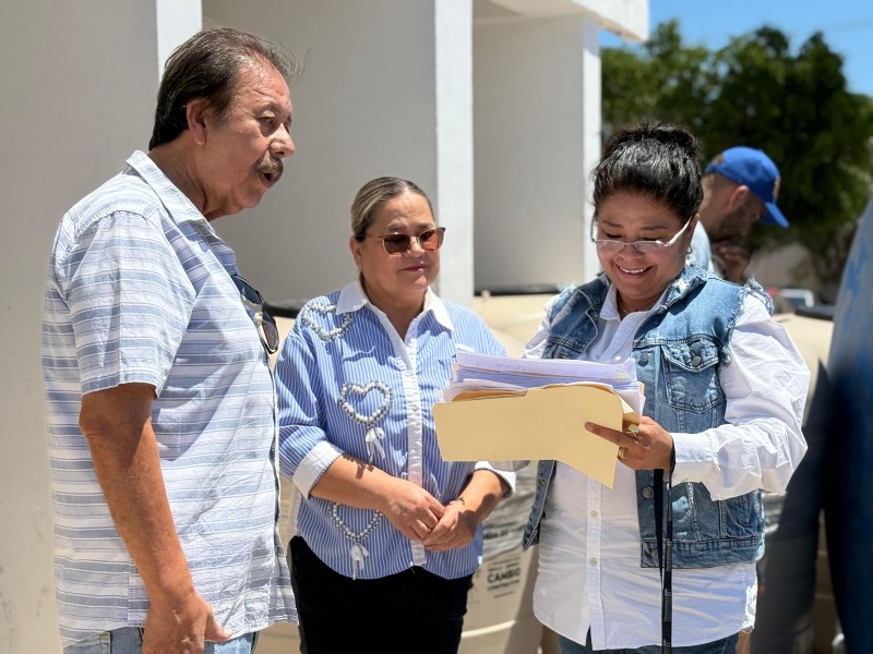 Empalme apoya almacenamiento de agua con tinacos subsidiados