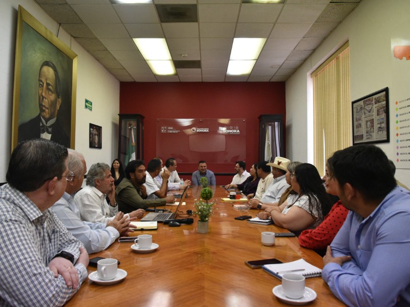 Empalme plantea proyectos clave ante autoridades estatales