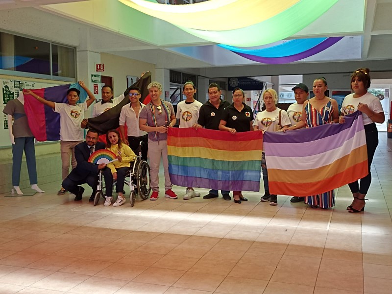 Empieza proyección de marcha por la diversidad sexual, PRIDE 2024