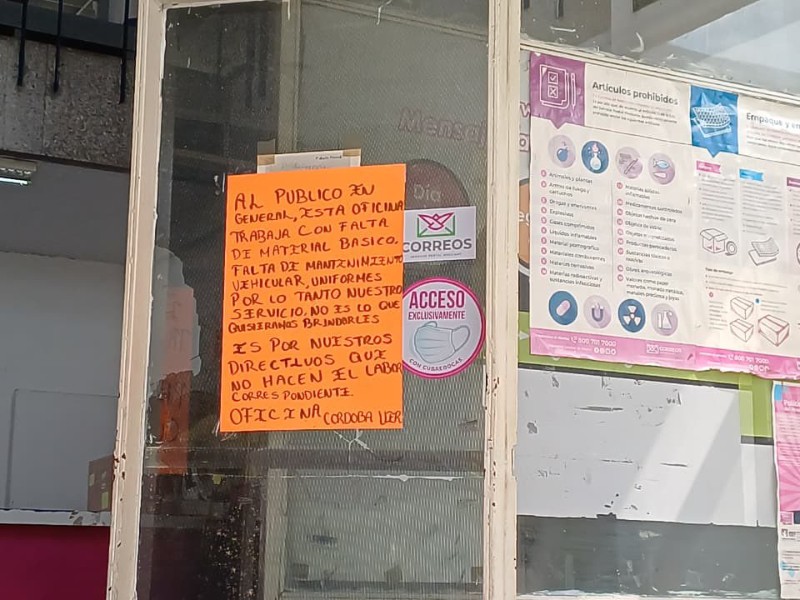 Empleados de Correos en Córdoba protestan por malas condiciones laborales Empleados de Correos en Córdoba protestan por malas condiciones laborales