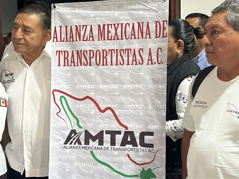 Empleos a transportistas chiapencos por parte de federación, no han llegado