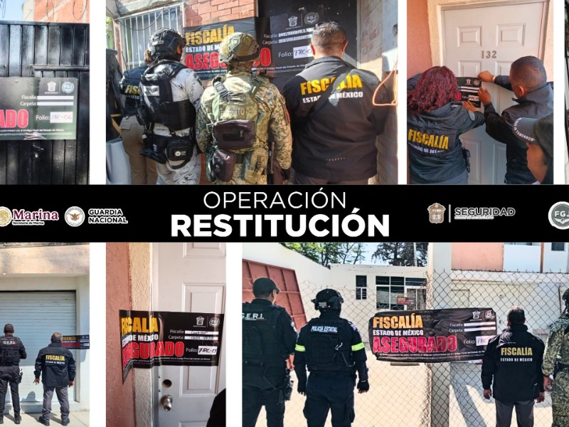 Emprende Fiscalía operativo “Restitución” vs despojo en 25 municipios