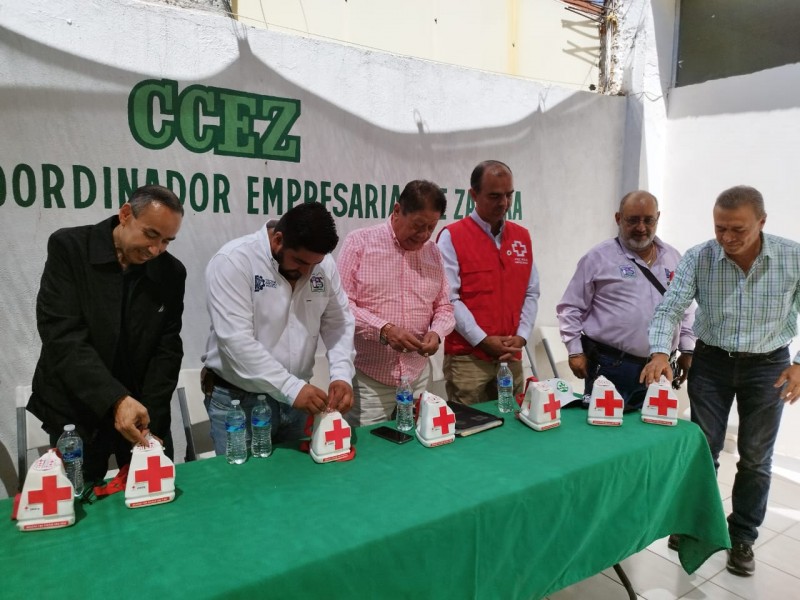 Empresarios zamoranos se suman a Colecta Anual de Cruz Roja