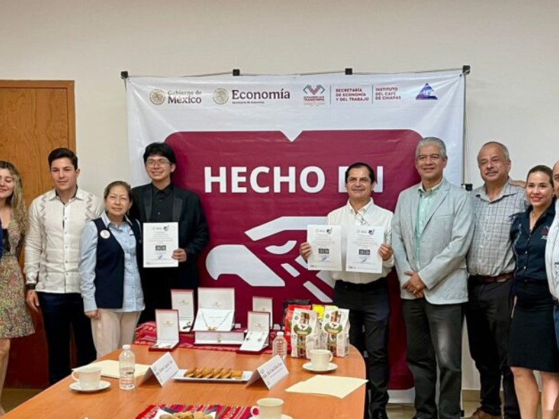 Empresas chiapanecas son certificadas con distintivo Hecho en México